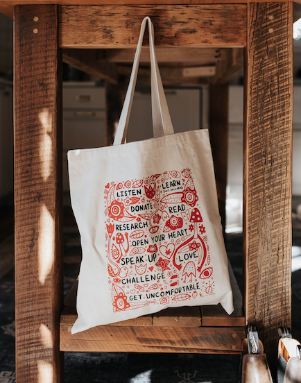 Create Space For New Possibilities – Tote Bag – One Lane Road