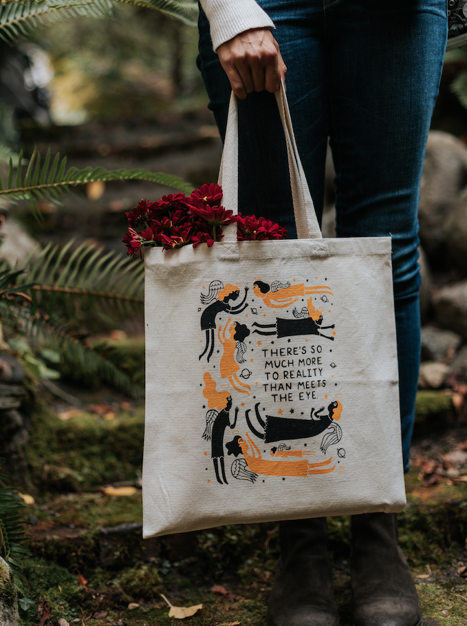 There's So Much More To Reality Than Meets The Eye – Tote Bag